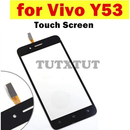 For Vivo Y53 Touch Screen Glass Sensor Panel Front Glass Panel Digitizer Touchpad for Vivo Y53 LRepair Spare Parts