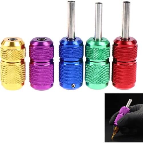 Professional Aluminium Alloy Cartridge Tattoo Grip For Needle Cartridges Supply