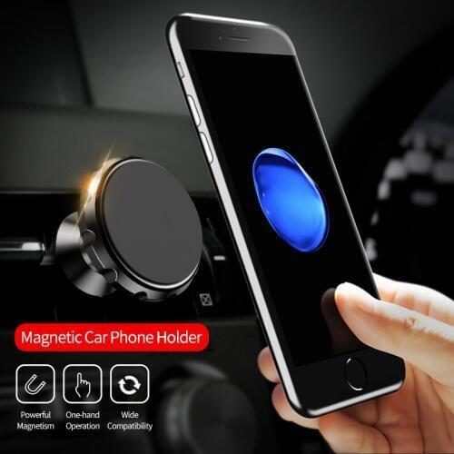 Magnet Car Phone Holder Air Vent Mount Car Center Console Holder 360 Rotation For Volvo xc60 s60 s80 s40 v60 v40 xc90 v70 xc70