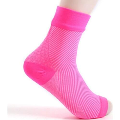 Sports Compression Socks Women Men Anti Fatigue Open Toe Pilates Stretch Socks Fitness Ankle Sleeve Arch Support Pain Relief