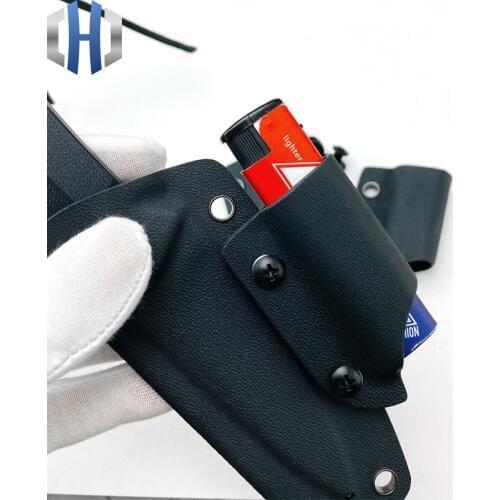 Scabbard Accessories Gear Bolt Cover Outdoor Lighter K Clip Fixture Sheath Carrying Carbide