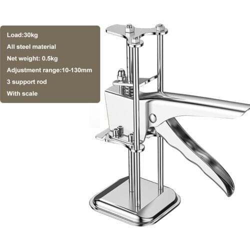 1/3 Support Bar Tile Height Adjuster Manual Lift Locator Washable Tile Regulator Bricklayer Paving Tile Tools Utility Tools