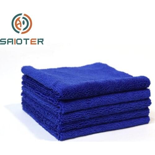 400GSM Premium Microfiber Car Detailing Super AbsorbentTowel Ultra Soft Edgeless Car Washing Drying Towel 40X40CM