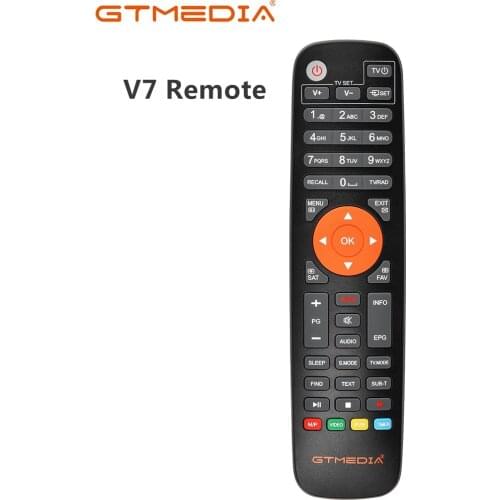 GTMEDIA New Version V7 Series Remote Control TV Receiver Remote Control for GTMEDIA V7S2X /V7 pro /V7 TT TV receivers TV BOX