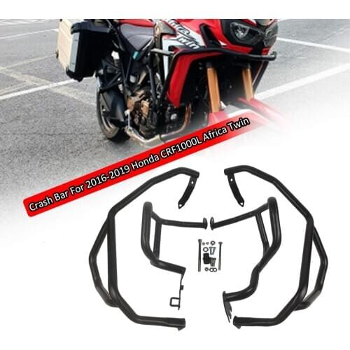 Upper Lower Crash Bar Engine Guard Bumper Frame Body Protector for Honda CRF1000L Africa Twin 2016 2017 2018 2019 CRF 1000L Part