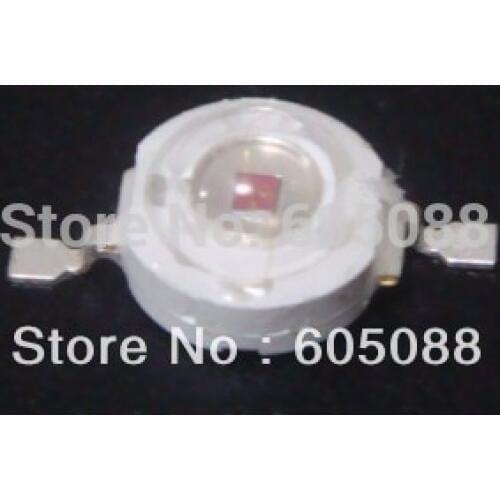 High Quality 1w Epileds chips deep red color led emitting diodes 650-660nm high power led laser lighting beads 2000pcs/Lot