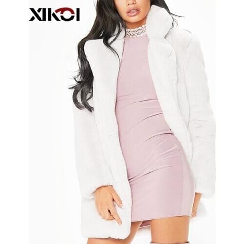 XIKOI Long Fur Coats