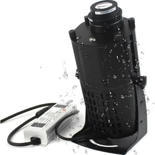 4/lot Hd 80w Rotating Advertising Led Gobo Logo projector for shop supermarket