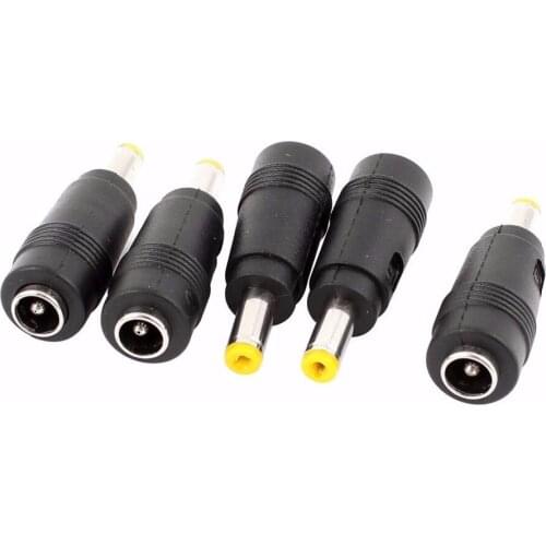 50PCS 4.0 x 1.7mm DC Male to 5.5 x2.1mm DC Female Power Plug Tip for HP laptop CONNECTOR