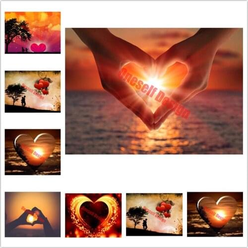 5d diamond painting full square heart 5d diamond mosaic sale heart diy diamond embroidery full set herat christmas gift
