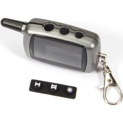 10 PCS/lot A9 Case Keychain Body Cover for Russian Key chain Fob Starline A9 A8 A6 A4 LCD Remote Control Two way car alarm 10PCS