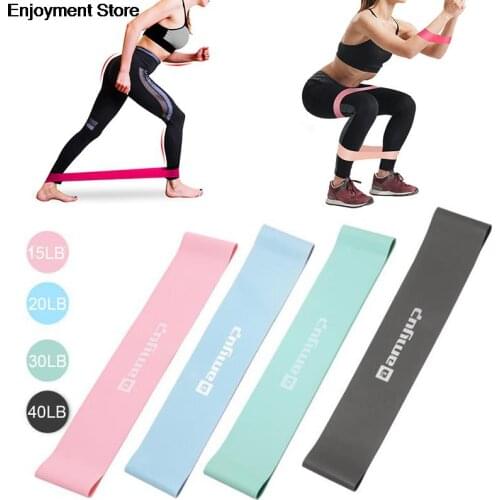 Resistance Loop Bands Strength Fitness Gym Exercise Yoga Workout Pull up Yoga Accessories