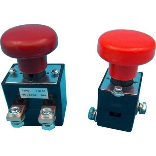 ED250B-1 250A Not Aus Schalter Rote Pilzkopf Druckschalter Ersetzen für Stapler Gabelstapler Elektro Motorwagen Palettenwagen