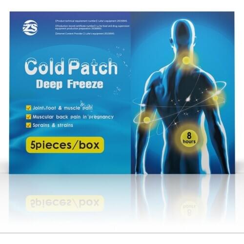Best selling products cold patch, pain relief fast, A plaster for the treatment and relief of pain
