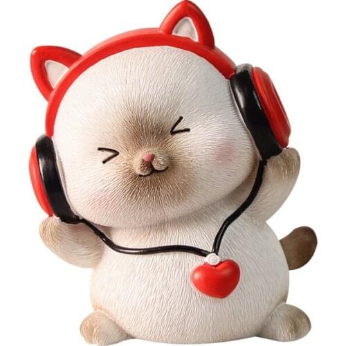 Cute Meow Xiansen Cat Interior Accessories Car Decorations