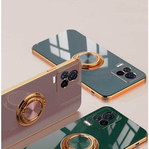 Suitable for VIVO iqoo7 Mobile Phone Shell Ring Buckle Bracket Magnetic Car Vivo iqoo7 Protective Cover