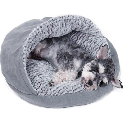 Luxury Pet Dog Cat Tent House Non-slip All Seasons Dirt-resistant Warm Soft Pet Dog Bed Sofa With Detachable Washable Cushion