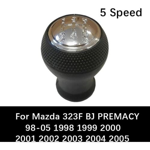 Car Gear Shift Knob For Mazda 323F BJ PREMACY 98-05 1998 1999 2000 2001 2002 2003 2004 2005 Manual Auto Gear Shifter Stick Lever