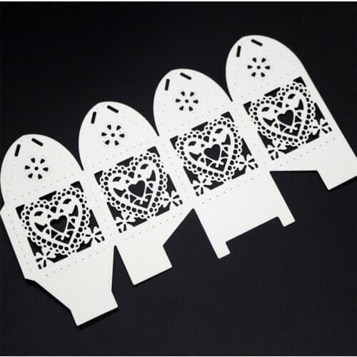 SCD1156 Candy Box Metal Cutting Dies For Scrapbooking Stencils DIY Album Cards Decoration Embossing Folder Craft Die Cuts Tools