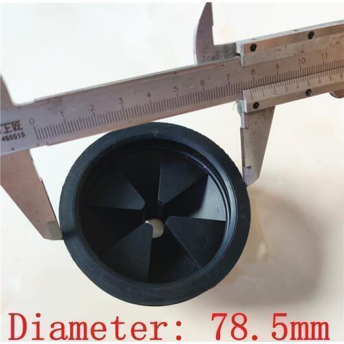 2pcs Food Waste Disposer Parts Anti-splash ring anti-corrosion silicone splash cover 78.5mm