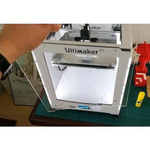 UM2+3D printer Ultimaker2+ acrylic front door