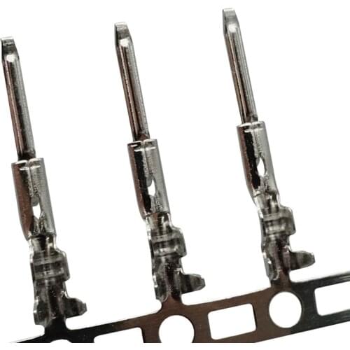 100PCS/LOT JST SM Connector Terminal Pitch 2.54MM SM Male Crimp Pins for Housing SM-2P SM-2R JST SM2.54 Connector