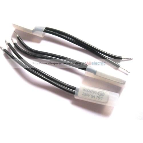 30 KSD9700 Bimetal Temperature Switch Thermostat 75Degree