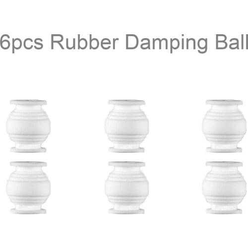 6PCS Damper Rubber Damping Balls Soft Silicone Mount for DJI Phantom 3 Advanced Standard SE Spare Parts Replacement Accessory