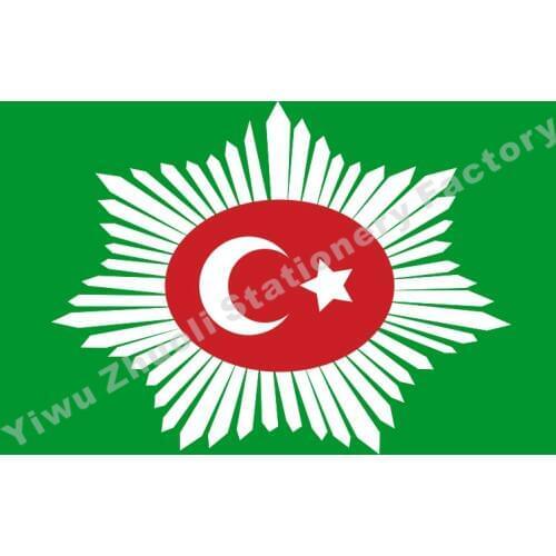 Turkey Caliph of the Faithful 150X90cm (3x5FT) 120g 100D Polyester Double Stitched High Quality Banner Free Shipping