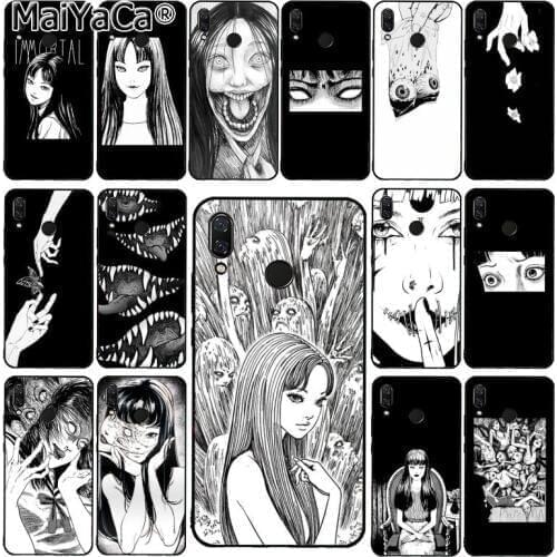 MaiYaCa Japanese horror comic Tomie Phone Case for Xiaomi Redmi8 4X 6A 9 8A Redmi 5 5Plus Note7 8Pro 7A 6A 9 9pro
