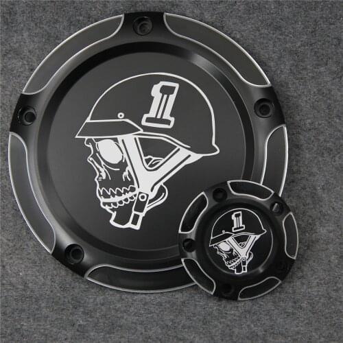 For Harley Touring Road King Dyna Fat Bob Softail Electra Glide Protector Guard Motorcycle Derby Timer Engine Clutch Cover