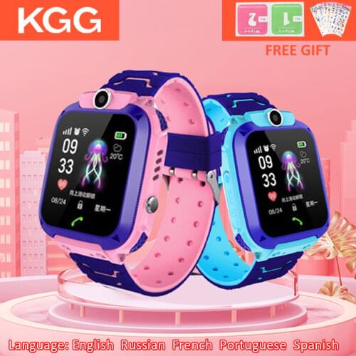Q12 Kids Smart Watch Waterproof IP67 SOS Antil-lost phone watch Baby 2G SIM Card Call Location Tracker child Smartwatch PK q15