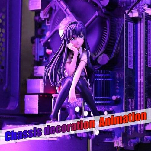 Japan Anime Yukino Action Figure Toys My Teen Romantic Comedy SNAFU PVC Toy New Collection Figures Hot Toys Chassis decoration