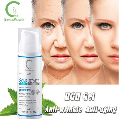 GPGP Greenpeople HGH Aloe Essence Keep young Gel Repair skin Moisturizing Anti-aging Shrink Pores Anti-wrinkle Essence Spray
