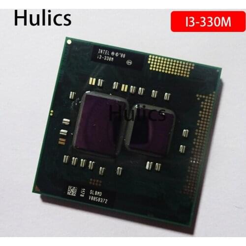 Hulics Original Intel Core i3-330M i3 330M SLBMD SLBVT 2.1 GHz Dual-Core Quad-Thread CPU Processor 3M 35W Socket G1 / rPGA988A