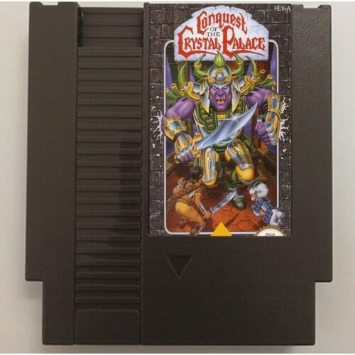 Conquest Of The Crystal Palace Nes Card For 72 Pin 8 Bit Game Player