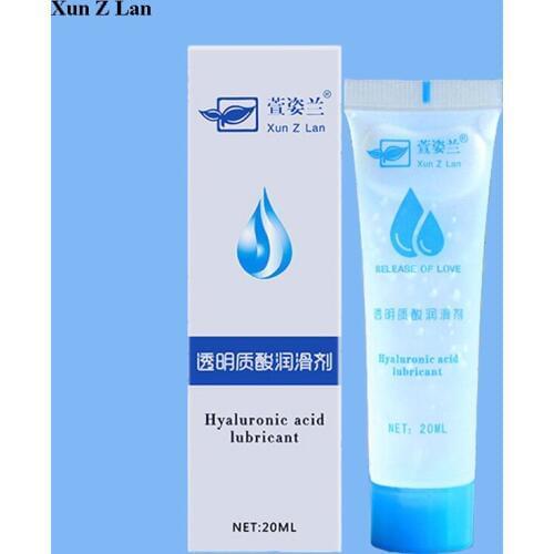 Xunzlan Portable Water soluble lube 20ml Anal Vaginal Sex Lubricant SPA body Massage Oil Masturbation Lasting lubrication