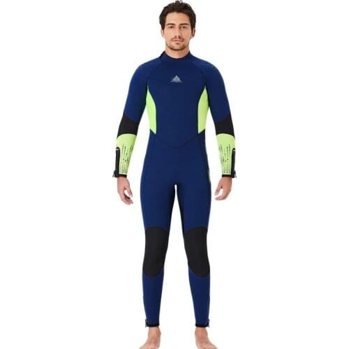 5MM Neoprene Wetsuit Men women Scuba deep diving suit spearfishing Snorkeling Surfing one piece set winter Cold-proof swimsuit