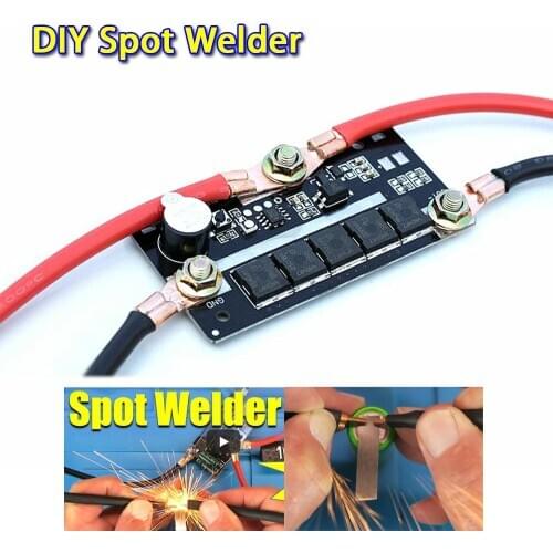 DIY PCB Circuit Board Welding Equipment Portable 12V Battery Storage Spot Welding Machine Spot Welders Pen For 18650/26650/32650