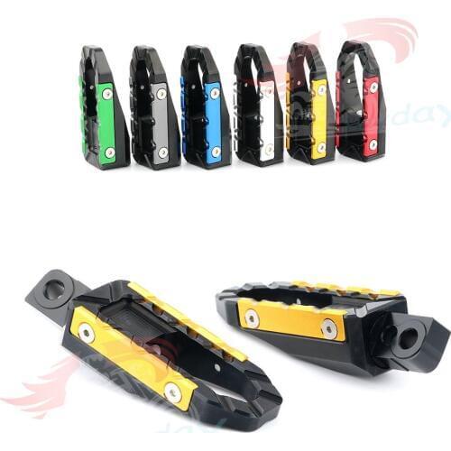 Motorcycle footpegs CNC foot pegs For SUZUKI GSX-S1000 GSXR1300 2008 GSX1300 B-King SFV650 GSF650 Bandit