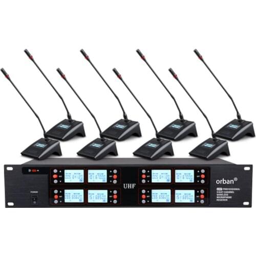 Professional wireless microphone system conference microphone for school church company small conference room microphone