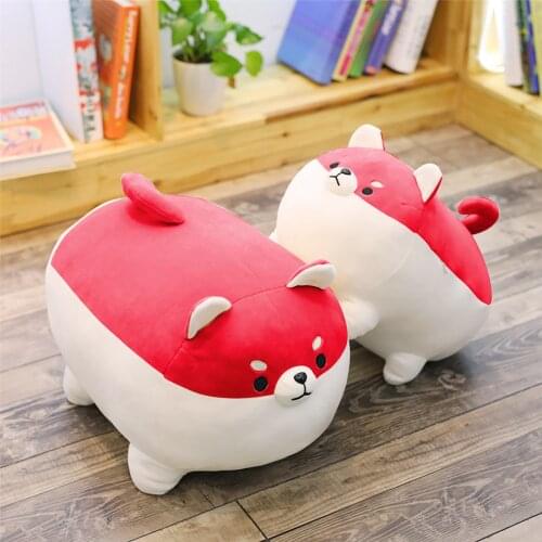 3d Cute Shiba Inu Pillow Soft Waist Cushion Plush Stuffed Toy3d Cute Shiba Inu Cartoon Lovely Toy For Kids