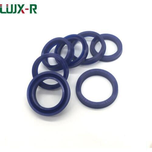 LUJX-R UN Seal Ring ID80/85/87 Hydraulic Oil Seal Polyurethane Gasket Piston Rod Pneumatic Ring U type for Cylinder76.5x90.5x10