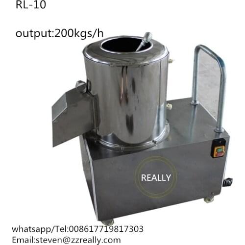 200kgs/h RL-10 small potato peeling sweet potato cassava potato peeling machine olive peeling maker