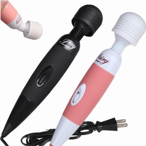 Fairy AV Vibrator Clit Stimulation,Multi-Speed Magic Wand Massager Body Magic Massager Adult Sex Toys with box package