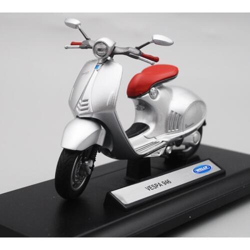 Welly 1:18 Vespa 2014 946 MOTORCYCLE BIKE DIECAST MODEL TOY NEW IN BOX