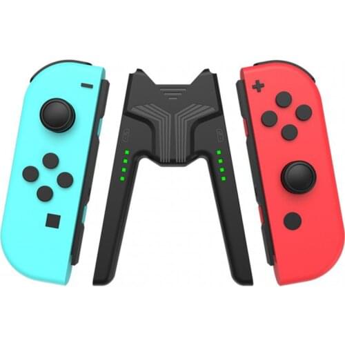 Grip Handle Charging Dock Station for Nintendo Switch OLED JoyCon Handle Controller Charger Stand for Nintendo Switch