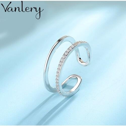 Creative Style Boho Crystal Chains Rings For Women Men Adjustable Ring Fashion Charm Jewelry Wholesale 2021