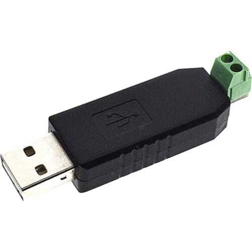 50pcs USB to RS485 485 Converter Adapter Support Win7 XP Vista Linux Mac OS WinCE5.0