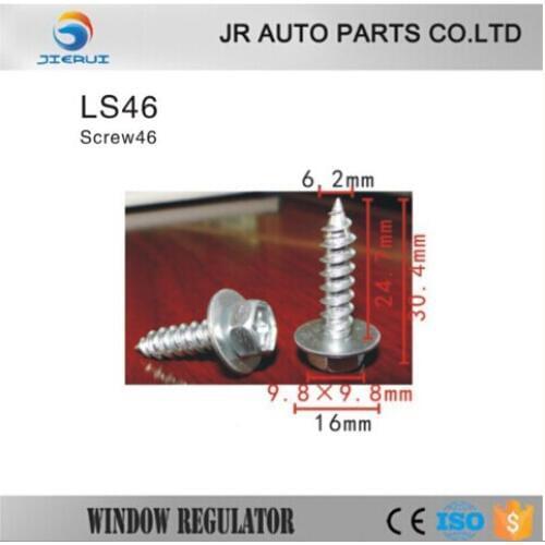 10x General screws, metal clips, water pipes